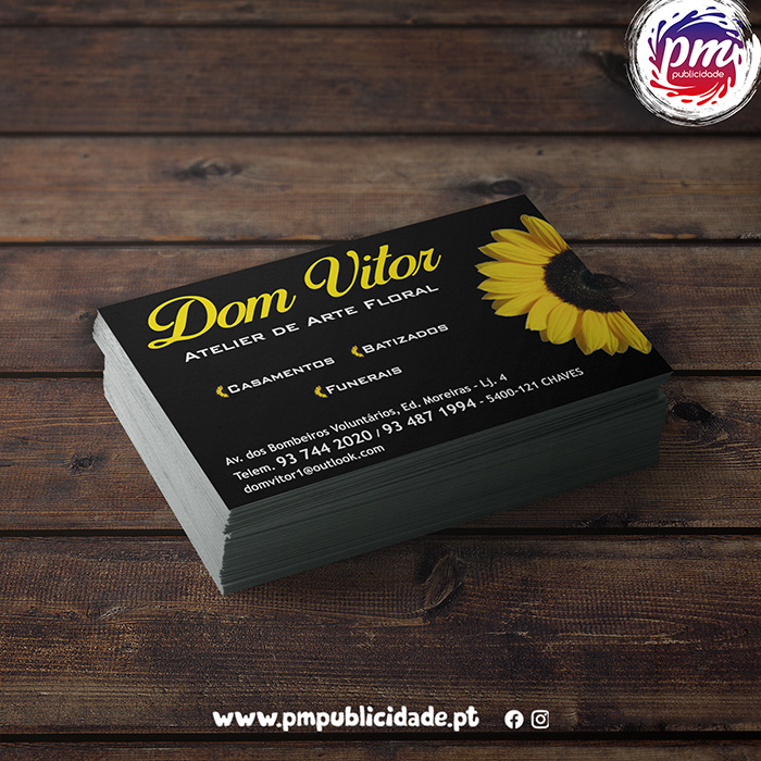 Cartões Dom Vitor